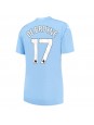 Manchester City Kevin De Bruyne #17 Heimtrikot für Frauen 2023-24 Kurzarm